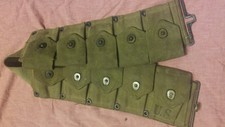 WW2 US M1 Garand Ammo Ammunition bandolier belt pouch