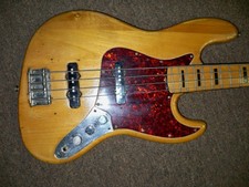 Vintage USA 1973 Fender Jazz Electric Bass Guitar MOJO