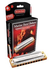 HOHNER MARINE BAND M2005 MARINE BAND DELUXE HARMONICA HARP KEY OF Bb SALE