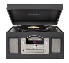 Crosley CR6001A-BK Archiver USB-Enabled 3-Speed Turntable (Black) New