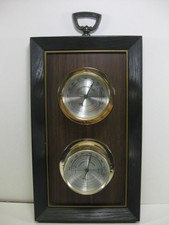 Vintage Springfield Instruments Weather Station Thermometer Humidity Meter