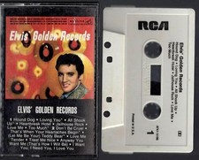 ELVIS' GOLDEN RECORDS - Cassette VGC+