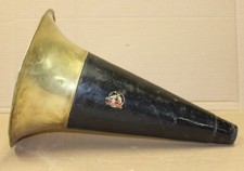 Original Antique Victor Table Top Phonograph Horn - From a Model M