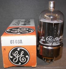 Good Testing NOS? General Electric 6146A Radio Vacuum Tube and Box