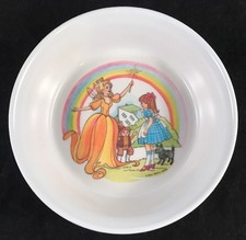 Oneida Deluxe Wizard of Oz 1978 Child's Bowl Melamine General Mills 