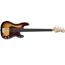 Fender Squier Vintage Modified Precision Bass Fretless 3-Tone Sunburst DEMO