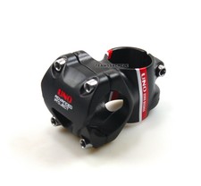 TEAMSSX~New UNO 3D forged alloy stem 35mm, 31.8mm, 0 degree, 115g, Black/Red