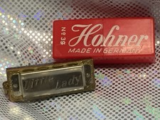 Vintage Hohner Little Lady Miniature Harmonica No. 39 made in Germany