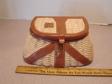 VTG Cold ceramic/ Ceramic fishing kreel box - made mid century