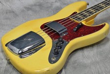 Fender 1972 Jazz Bass White Vintage Electric Bass Free Shipping