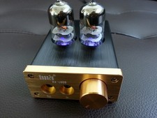 HiFi Audio 6J9 Vacuum Tube Headphone Amplifier Mini Stereo big current
