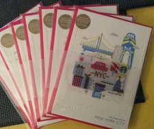 Starbucks USA 2016 NYC christmas card special edition card