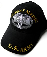 COMBAT MEDIC US ARMY EMBROIDERED BASEBALL CAP HAT