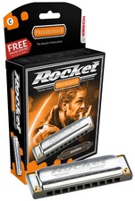 Hohner Rocket Harmonica - Key of F Sharp, Brand New In Box