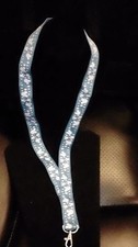  DISNEY PIN LANYARD MICKEY BLUE ICON 40 INCH ADULT SIZE