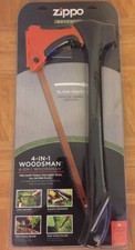 Zippo 4-in-1 Woodsman Saw & Axe Woodmans Survival Camping Scout Tool  New