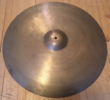 Vintage 1950's Zildjian 24" Ride Cymbal