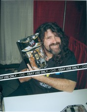 MICK FOLEY CACTUS JACK MANKIND SHARP COLOR CANDID 8x10 PHOTO WWF WWE WRESTLER