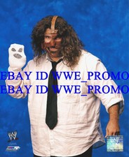 WWE Wrestling OFFICIAL LICENSED PHOTO FILE GLOSSY PROMO 8x10 Mick Foley Mankind 