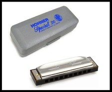Harmonica Hohner Special 20 Progressive Key of C + Lessons