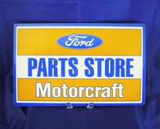 Ford Motorcraft Parts Store Metal Tin Vintage Style Sign Garage Car Dealer New