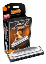 HOHNER 560PBX-D SPECIAL 20 560 HARMONICA "D" HARP BRAND NEW WITH CASE SALE 