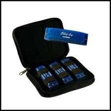 Hohner Blue Ice 3 Harmonica Pack in keys of C, D & G with Case - Loss Sale !