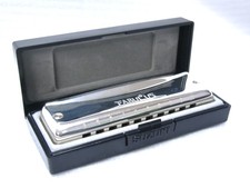SUZUKI F-20J-F# Fabulous10 Hole Diatonic Harmonica  Key of F# - Ships from USA