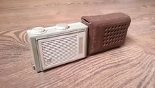 Rare Vintage Orljonok Portable Transistor Battery Radio USSR + Original Case