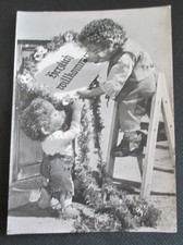 Unused Vintage German Black & White Troll Photo Postcard