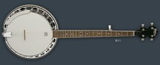 Washburn B11 5 String Banjo Mahogany with Maple Neck - Open Box