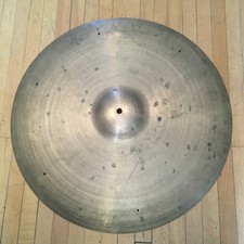 Vintage 60's Zildjian 22" Rivet Ride Cymbal 