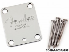 NEW Fender American Standard Strat Tele NECK PLATE Screws USA Guitar Corona, CA