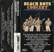 Beach Boys - Concert (Cassette Capitol) USED VG