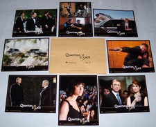 QUANTUM OF SOLACE James Bond Daniel Craig Arterton Kurylenko 8FRENCH LOBBY CARDs