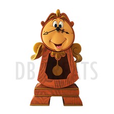 Disney Parks Beauty and the Beast Cogsworth Clock Disneyland NEW! FREE SHIPPING