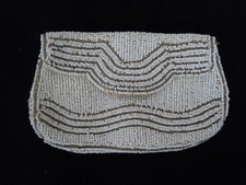 VINTAGE Beaded Purse Clutch Hand Made in Belgium ~ Lovely~