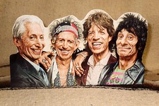 The Rolling Stones Rock & Roll Tabletop Standee 10 1/2" Long