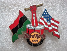 Hard Rock Cafe Pins - NEW YORK HOT 2013 BLACK HISTORY MONTH!