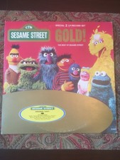CTW Records Sesame Street GOLD! The Best Of Sesame Street 2 lp, 1977,
