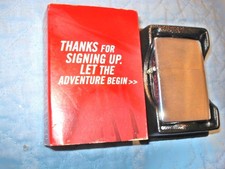 Marlboro Zippo Cigarette LIghter In Box With Warranty, Appears Unused