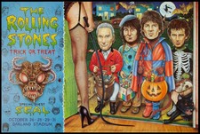 20x30 Poster The Rolling Stones Trick or Treat Oakland Stadium 1994 #RS1