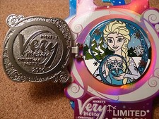 Disney Mickey's Merry Christmas party 2016 LE  pin *FROZEN ELSA
