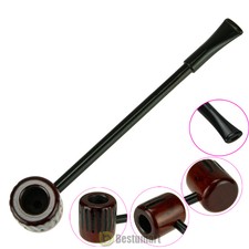 New Vintage Enchase Wooden Smoking Pipe Tobacco Cigarettes Cigar Pipes Durable