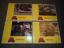 THE SUPER COPS - ORIGINAL SET OF 8 LOBBY CARDS - 11" X 14" - 1974