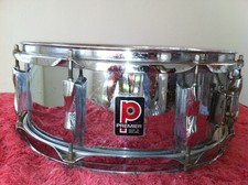 Vintage Made in U.K. Premier 8 lug Chrome Snare Drum