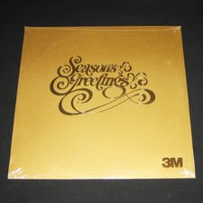 SEALED 12" vinyl LP ~ Seasons Greetings ~ 3M promotional Christmas album
