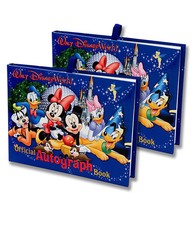 Walt Disney World Official Mickey & Gang Autograph Book Set of 2 - NEW
