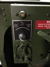 MILITARY Hummer TRUCK PLUG &PLAY KEYED IGNITION STARTER SWITCH H1 HUMVEE M998 A1