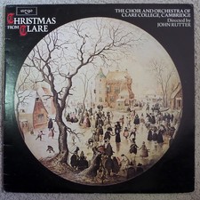 The Choir and Orchestra Of Clare College Cambridge Christmas from Clare VG++ LP